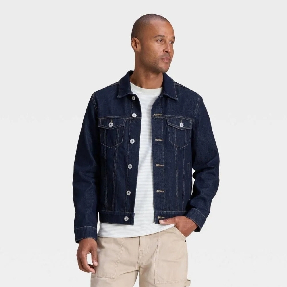 Goodfellow & Co Dark Indigo Denim Jacket
